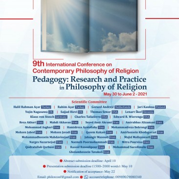 9th International Conference: Pedagogy in Philosophy of Religion